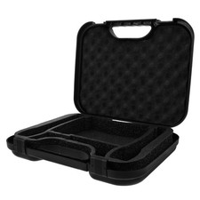 Microphone Hard Carrying Travel Case Music Recording Equipment Electronics
