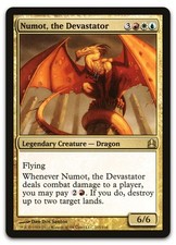 Numot, the Devastator #215 (LP) Commander CMD Magic MTG