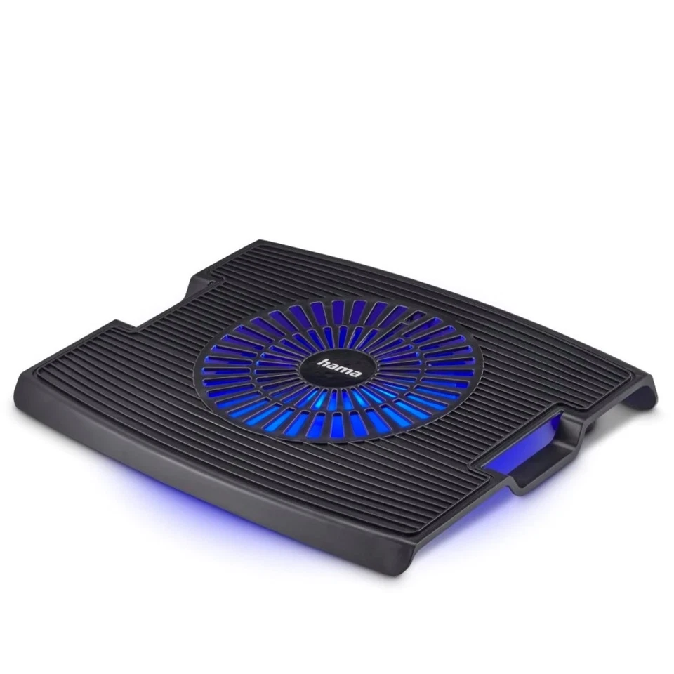 Hama USB Notebook-Kühler LED Lüfter Cooler Kühlpad 13" - 15,6" Notebook-Ständer - Bild 2 von 4