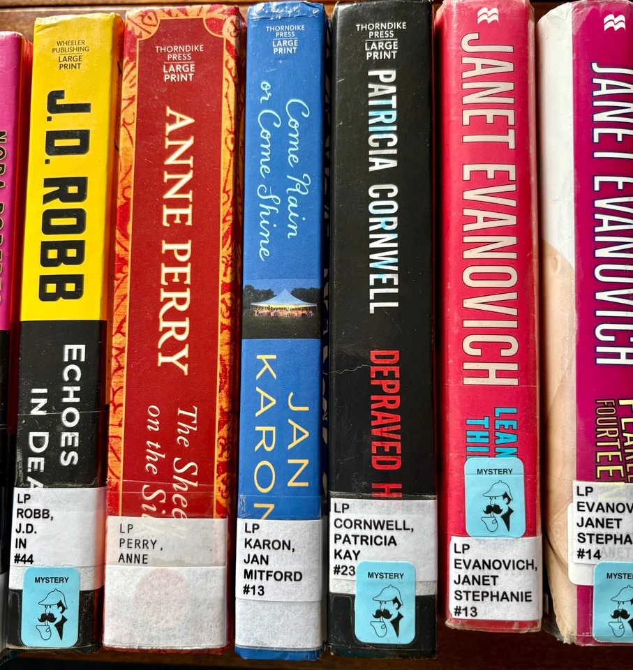 LARGE PRINT Fiction Hardcover Paperback - YOU CHOOSE - Thriller Mystery Romance - Image 4 of 4