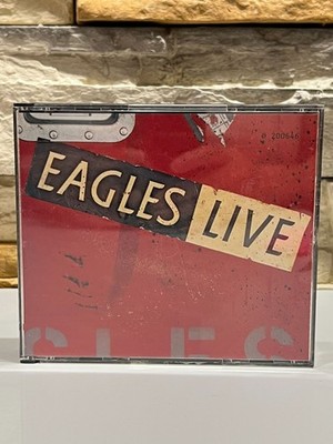2 CD Eagles 1980 Eagles Live Folk Rock influence Live Concert Album Used CD