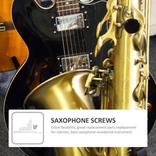 1 Set Bass Sax Repair Screws Threaded Rods Kit Instrument Replacement Accessory