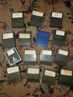 1980's 14 Prototype Cartridges Lab Loaner Atari XL XE 400 800 nes romox 2600