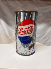 Vintage 1960s Pepsi-Cola 12oz Steel Can – Rare "Canned in Fairbanks, Alaska"