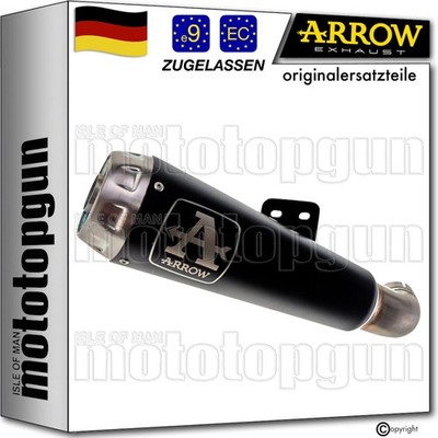 ARROW AUSPUFF ZUGELASSEN PRO-RACE NICHROM SCHWARZ SUZUKI KATANA 1000 2020 20