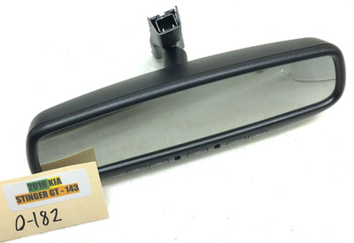 2018-2021 KIA STINGER GT1 INTERIOR REARVIEW MIRROR W/ HOMELINK OEM.