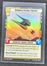 Geonosis Patrol Fighter Foil Star Wars Un. 215/257 Twilight of the Republic