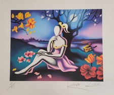 Mark Kostabi  Fine Art Moonlight and magnolia  2023