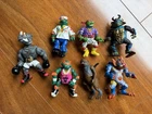 Vintage 90s TMNT LOT TEENAGE MUTANT NINJA TURTLES VINTAGE LOT Of 7 Figures
