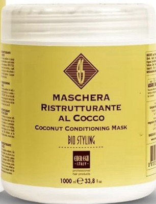Ever Ego Italy Coconut Conditioning Mask For Dry, Treated Hair 33.8oz Alter Ego