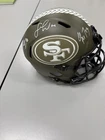 Christian McCaffrey, Nick bosa And Fred Warner Signed 49ers Salute To Service