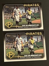 2024 Topps Update Veteran Combos Paul Skenes, Yasmani Grandal #US160 (RC) two