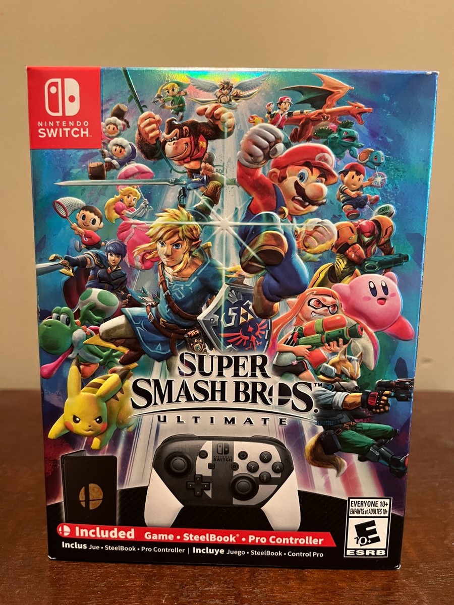 NEW Super Smash Bros Ultimate Special Edition for Nintendo Switch