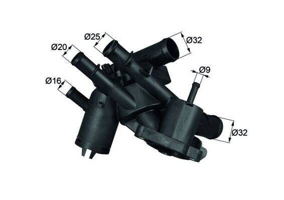 KÜHlmittel Thermostat FÜR VW Bora I (1J2) - Mahle TM 4 109-image