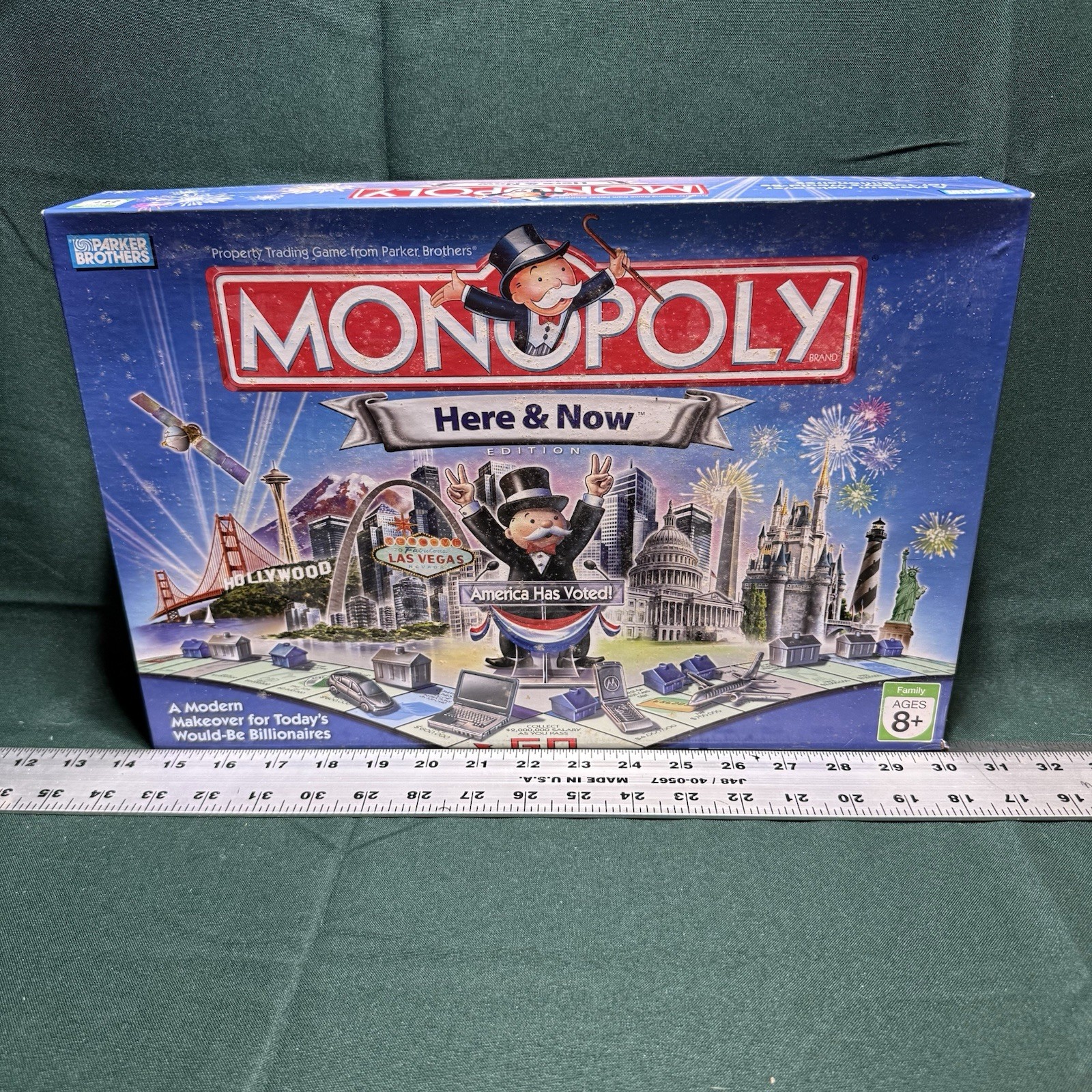 Monopoly Here and Now Edition COMPLETE Unit Works Parker Bro