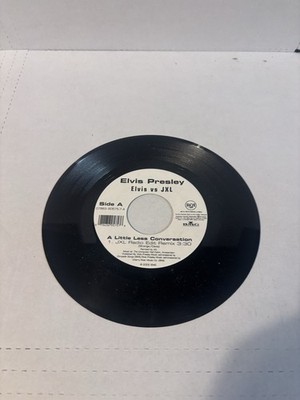 Elvis Presley A Little Less Conversation VS JXL Remix Version 45 Record