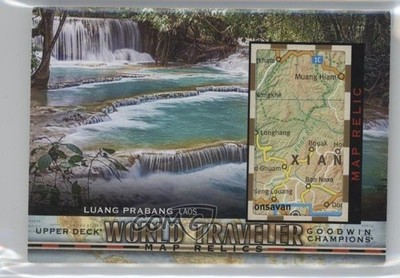 2019 Goodwin Champions World Traveler Map Relics Luang Prabang Laos #WT-244 03xg