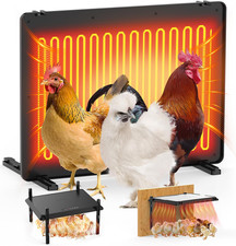Chicken Coop Heater, 12  16Inch Large Brooder Heater Plate for Chicks, Adjustab