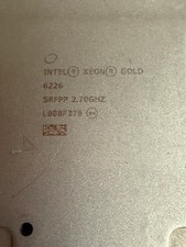 Intel Xeon Gold 6226 SRFPP