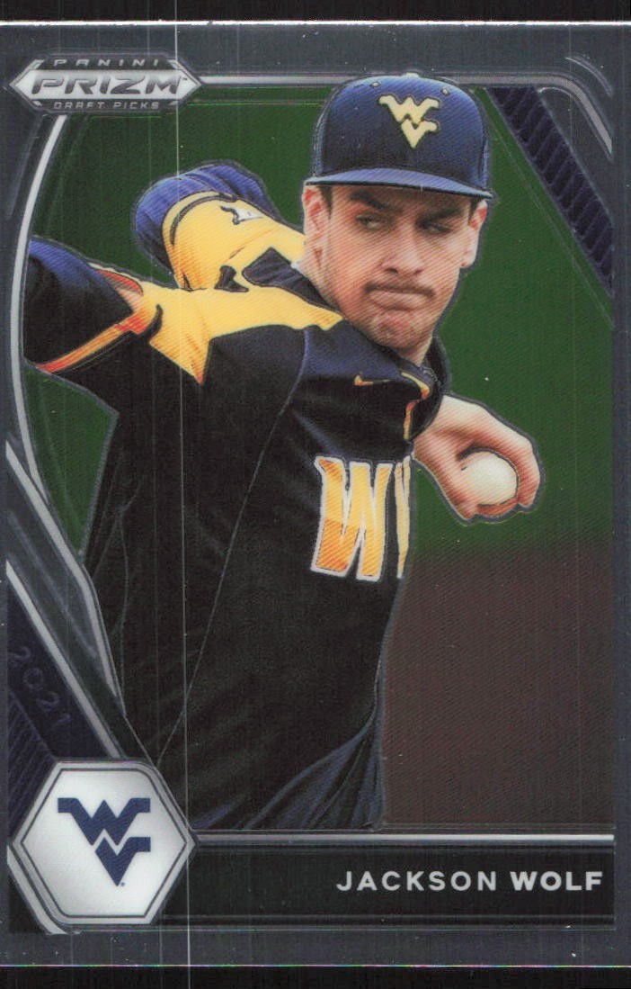 2021 Panini Prizm Draft Picks - Jackson Wolf #PDP129 (RC)