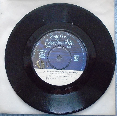 PINK FLOYD ANOTHER  BRICK IN THE WALL PT 2 7 INCH SINGLE  HARVEST HAR 5194