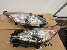 OEM 2012–2013 Mazda 3 SKYACTIV Headlights – Driver & Passenger Pair – With Bulbs