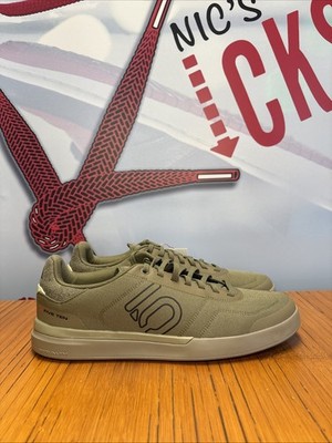 Adidas Five Ten Sleuth DLX Mens Size 11 Green Canvas Cycling Shoes (HQ2114) NEW