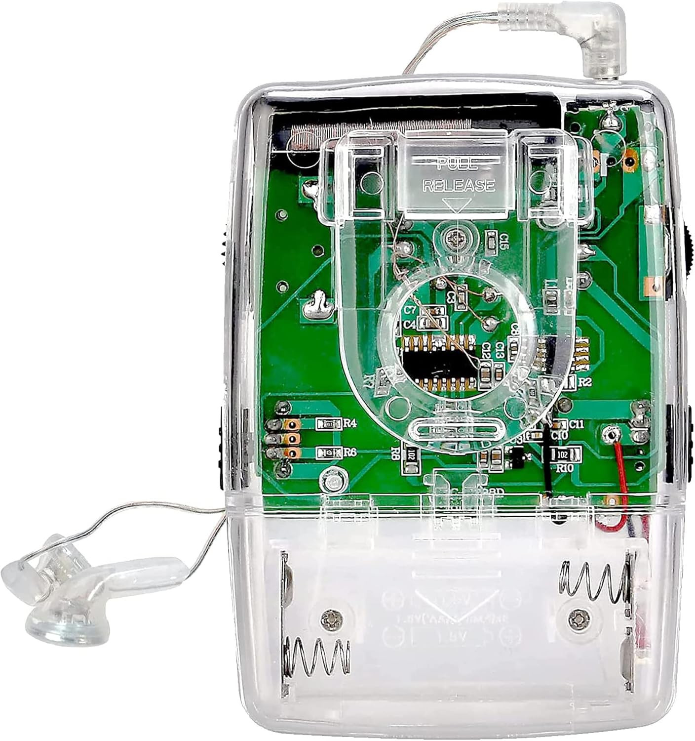 TR624 Portable Radio AM FM, Pocket Mini Radio, Clear Radio with Crysta