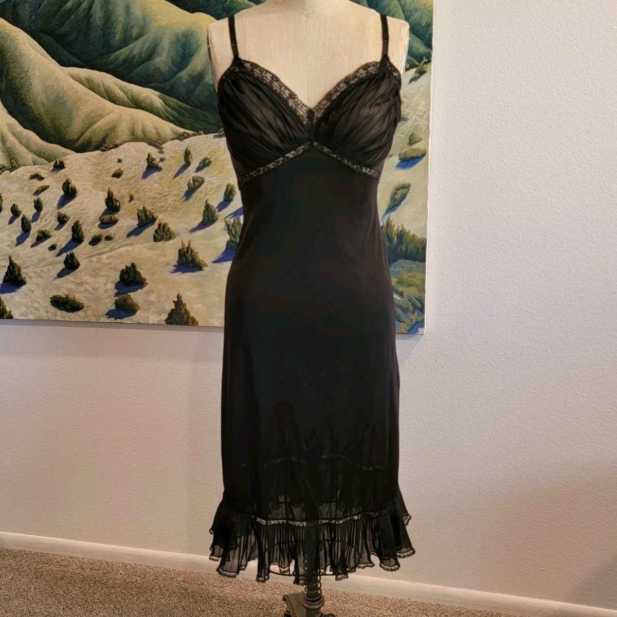 slim fit dress slacks Courtney Slip Dress | '90s Grunge Vintage Slip Dress main image 0