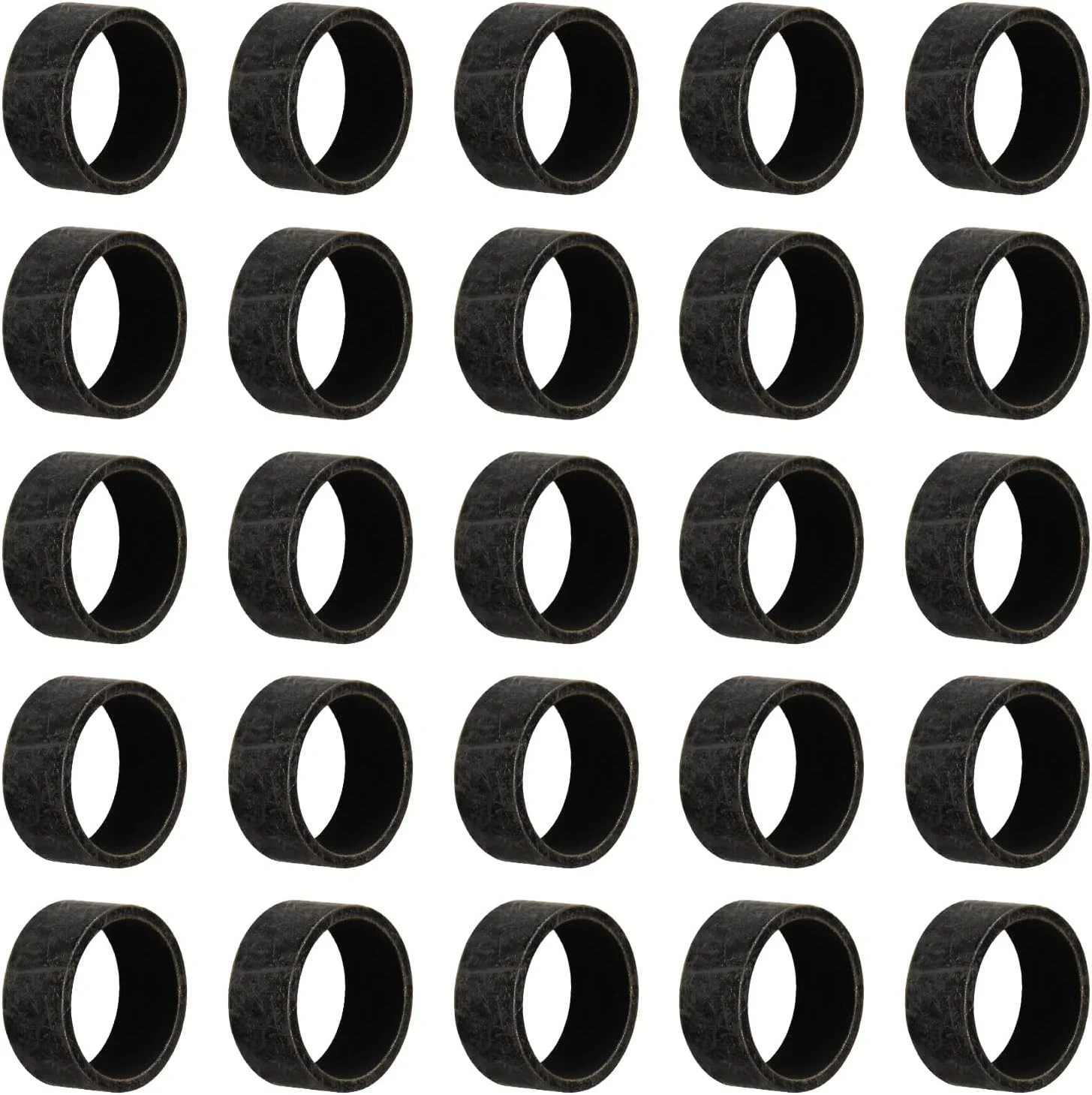25/50/100 Pack 1/2" PEX Copper Crimp Rings, for Pex Pipe Connection (1/2", 25 Pa