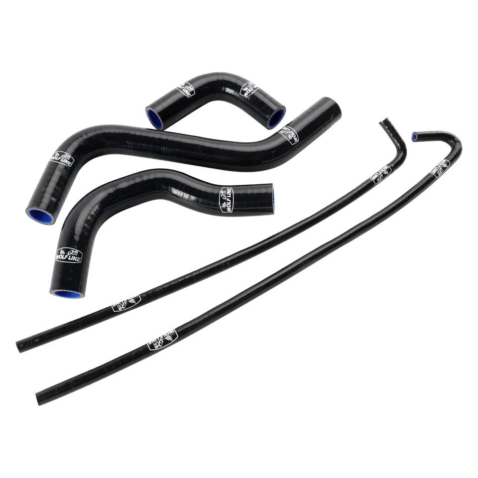 Silicone Radiator coolant Hose kit For Kawasaki Z900 2017-2024 Black UK - Image 3 of 4