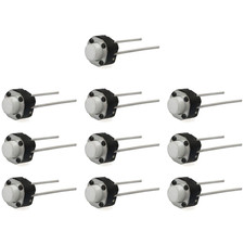 Tactile Push Button Switch 10PCS 2 Pin 6x6x5mm DIP Round Micro Switch Tact Switc
