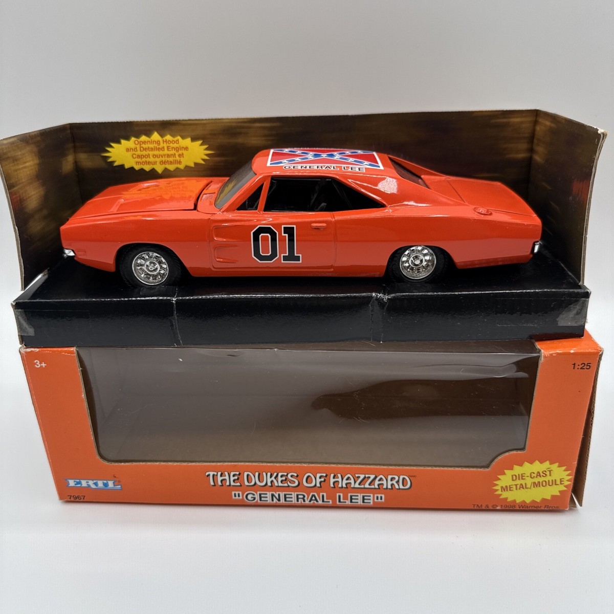 ERTL 1:25 General Lee 1969 Dodge Charger – Dukes of Hazzard – 1998
