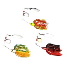 Spoon Baits Artificial Fishing Baits Silicone Skirt Spinner Lures Baits