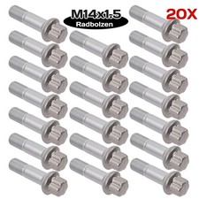 20x Radschraube Radbolzen für Mercedes-Benz S M -Klasse W166 C216 M14 x 1,5 x 68