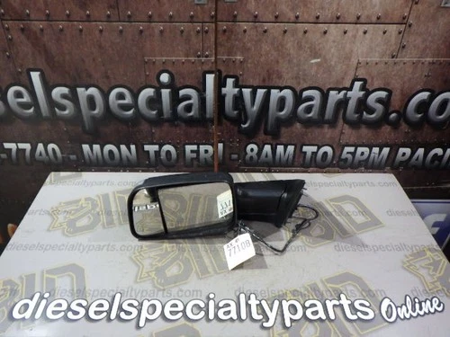 2014 2015 DODGE RAM 3500 ST 6.7 DIESEL G56 4X4 DRIVER SIDE TOW MIRROR 68142669AD