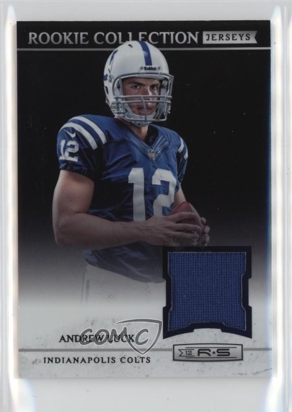 2012 Panini Rookies & Stars Rookie Collection Jerseys Andrew Luck #12 RC 1o8c
