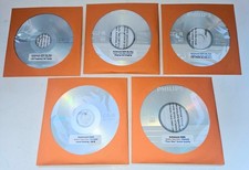 5 Autosound 2000 Test Discs A2000 Complete Set CDRs for Audio + Liner Notes