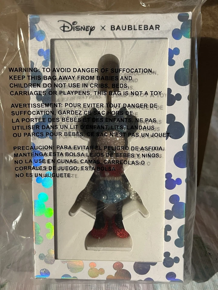 BAUBLEBAR x DISNEY MINNE MOUSE "CELEBRACIÓN/4 DE JULIO" - NUEVO EN PAQUETE/CAJA Foto 3 de 4