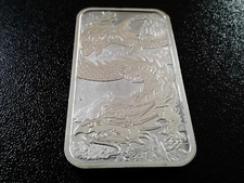 Perth Mint - 1 oz Fine Silver Bar - Dragon