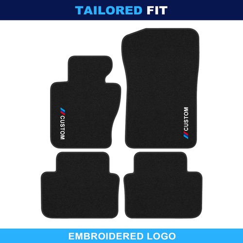 Rubber Car Floor Mats Black suitable for BMW X3 E83 (2004-2010