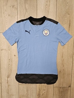 MANCHESTER CITY 2019 POLO SHIRT COTTON FOOTBALL SOCCER JERSEY S PUMA