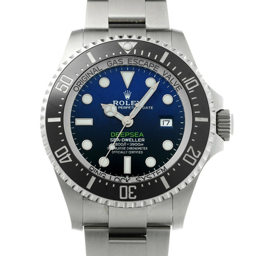 ROLEX Sea-Dweller Deepsea 126660 Blue Men's Used Watch #6132