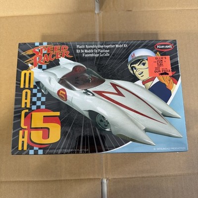 Polar Lights Speed Racer Mach 5 Plastic 1/25 Scale Model Kit SEALED