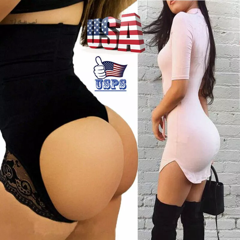 Belly Pants Body Shaper Butt Lifter Briefs Lady Ass Tummy Slimming