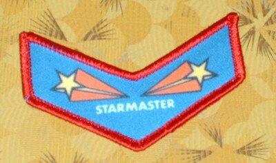    ~ Atari Video Game Vintage 80's Activision Award Patch -- Starmaster Stripe
