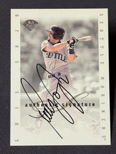 1996 Donruss Leaf AUTO Luis Sojo, item 1
