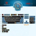 DOTA2 TI12 Theme Keycaps Official PBT 119 keys ASA Height For CHERRY MX keyboard