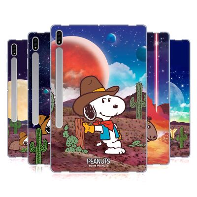 OFFICIAL PEANUTS SNOOPY SPACE COWBOY SOFT GEL CASE FOR SAMSUNG TABLETS 1