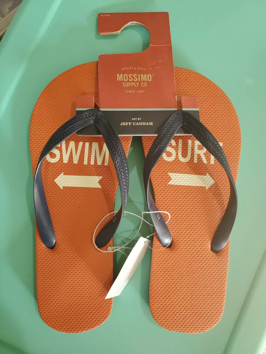 Mossimo mens 2025 flip flops
